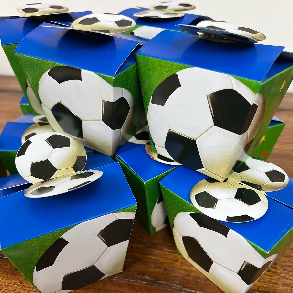 Soccer Ball Lolly Box Party Arts